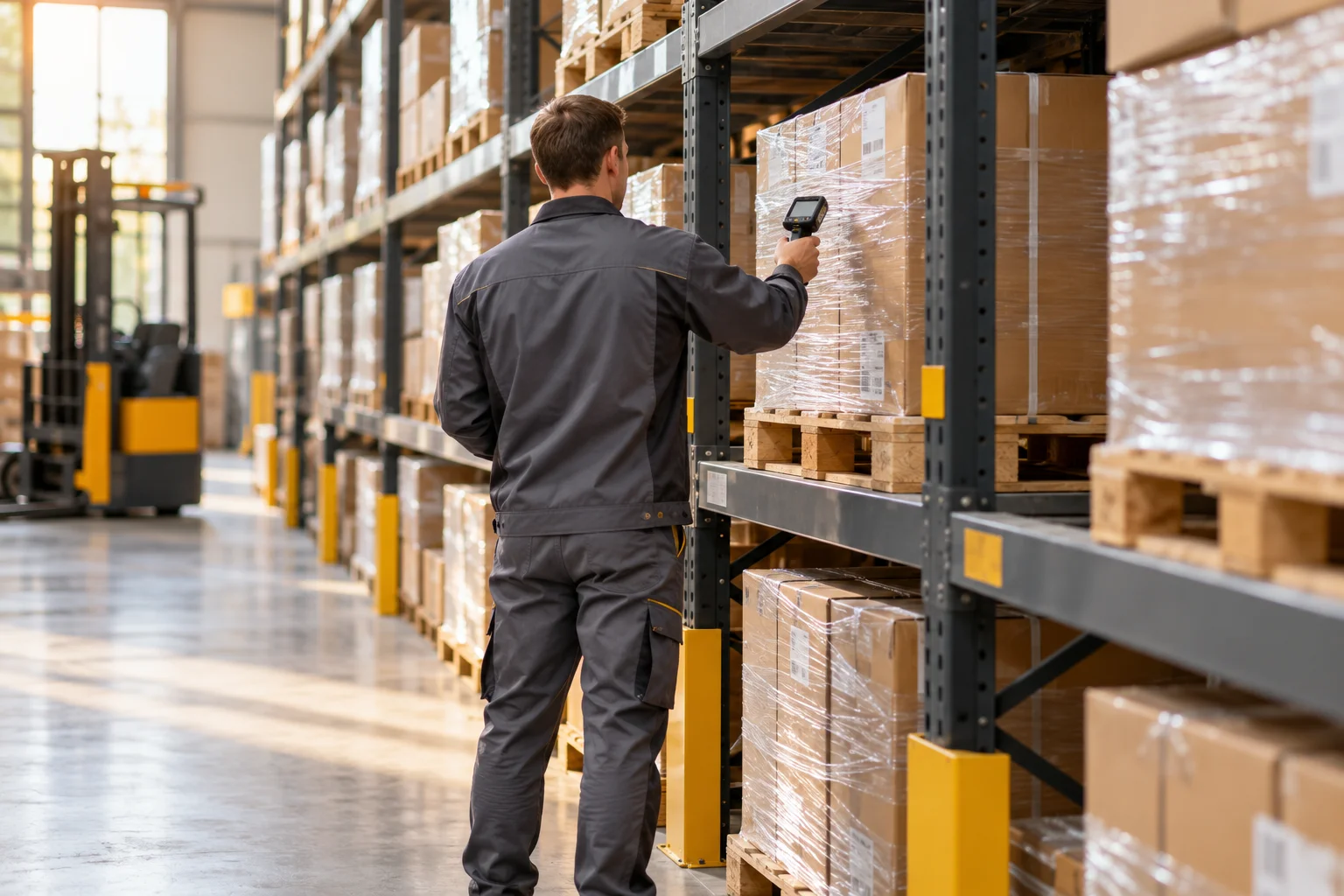 Inventory checks in the warehouse